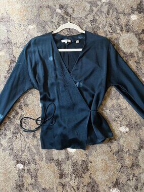 Vince Silk wrap top